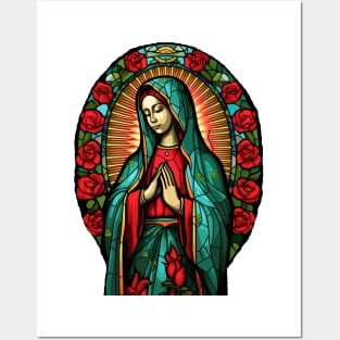 La Virgen de Guadalupe Our Lady of Guadalupe Posters and Art